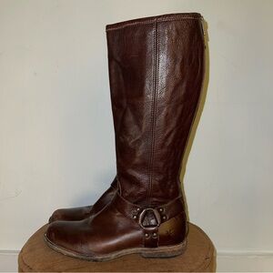Vintage Frye Harness boots